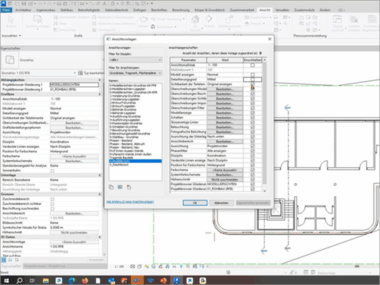 Geschickter Umgang mit Modellier-, Plan- und Prüfansichten in Autodesk Revit